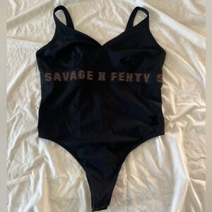 Savage X Fenty Black Bodysuit Size 3X